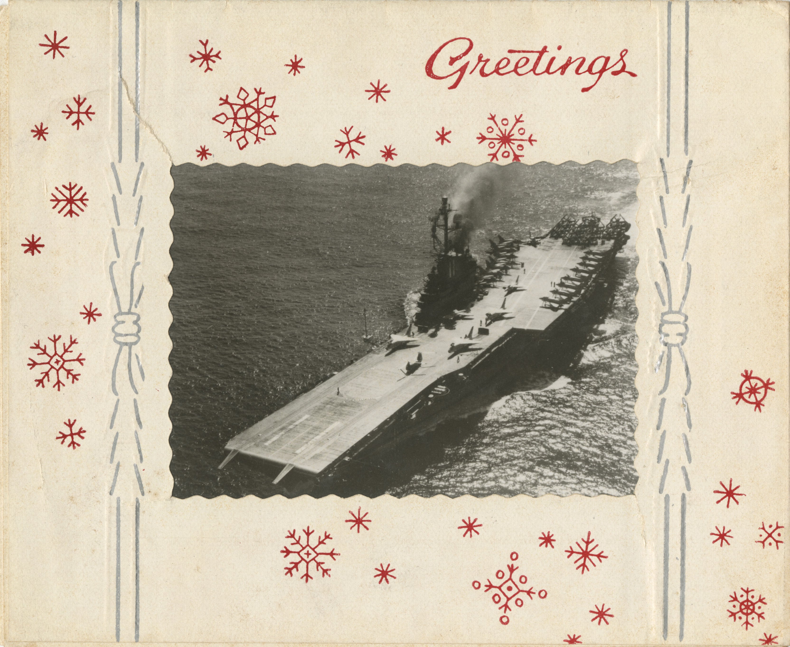 holiday greeting cards designed by sailors