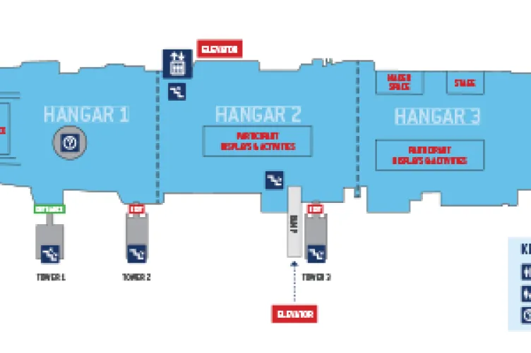 intrepid flight deck map