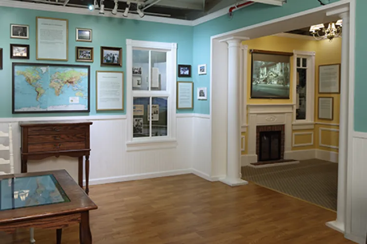 Ports of Call showcases souvenirs that Intrepid sailors collected during liberty (time off) in foreign ports. (Photo by Whitney Cox)