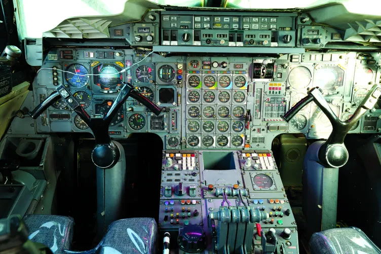 British Airways Concorde cockpit