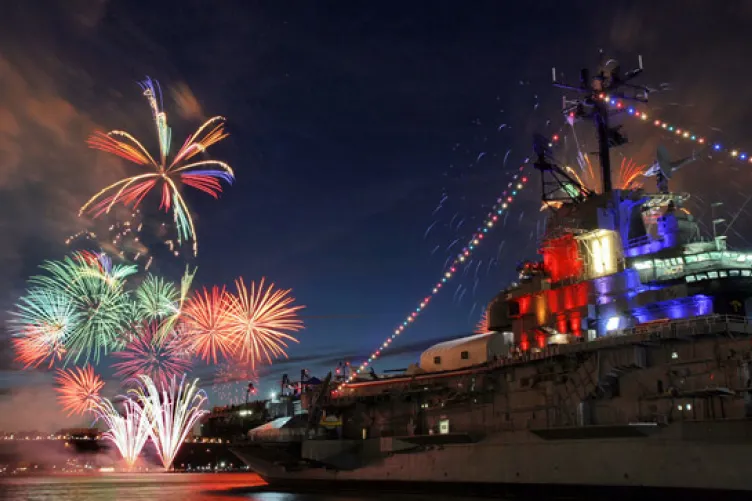 intrepid fireworks