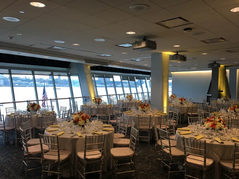 Seated brunch event in the Great Hall